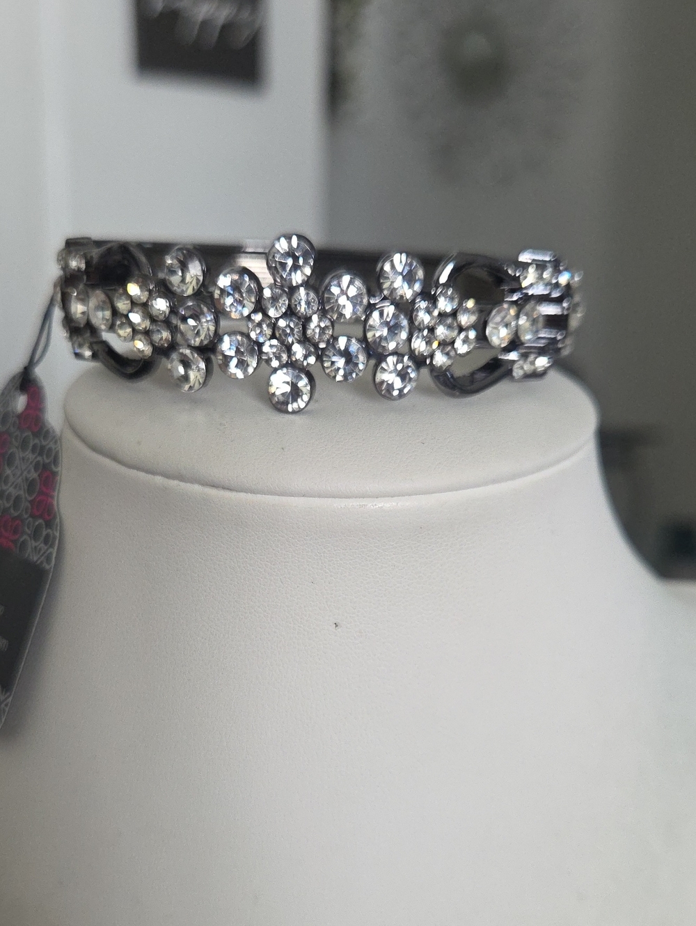 Paparazzi Gun Netal Rhinestone Bracelet NWT